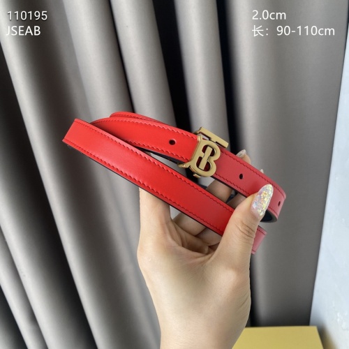 Replica Burberry AAA Quality Belts For Women #929993 $48.00 USD for Wholesale