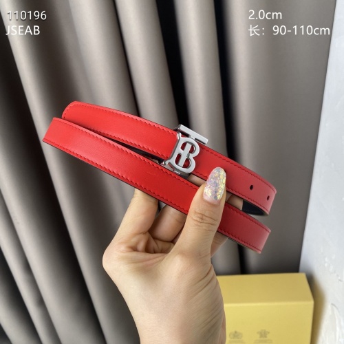 Replica Burberry AAA Quality Belts For Women #929994 $48.00 USD for Wholesale