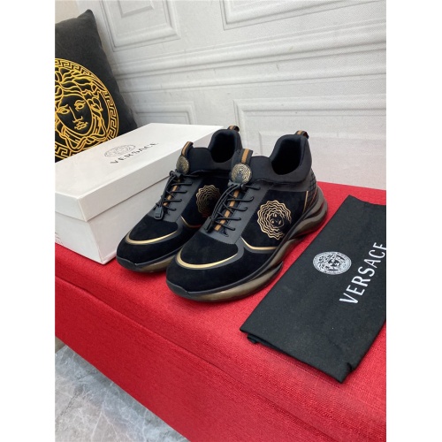 Replica Versace Casual Shoes For Men #930061 $76.00 USD for Wholesale