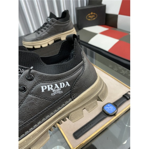 Replica Prada Casual Shoes For Men #930069 $76.00 USD for Wholesale
