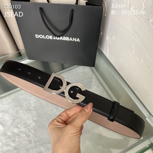 Replica Dolce & Gabbana D&G AAA Quality Belts For Men #930088 $56.00 USD for Wholesale