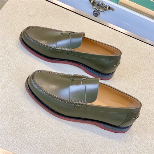 Hermes Leather Shoes For Men #930092 $160.00 USD, Wholesale Replica Hermes Leather Shoes