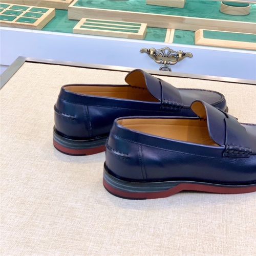 Replica Hermes Leather Shoes For Men #930093 $160.00 USD for Wholesale