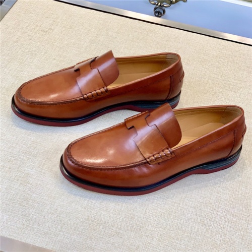 Hermes Leather Shoes For Men #930095 $160.00 USD, Wholesale Replica Hermes Leather Shoes
