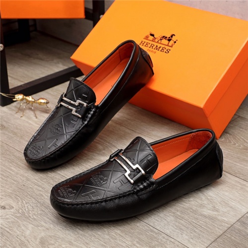 Hermes Leather Shoes For Men #930102 $64.00 USD, Wholesale Replica Hermes Leather Shoes