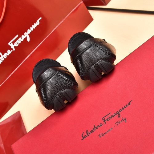Replica Salvatore Ferragamo Leather Shoes For Men #930200 $80.00 USD for Wholesale