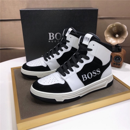 Boss High Tops Shoes For Men #930767 $92.00 USD, Wholesale Replica Boss Fashion Shoes
