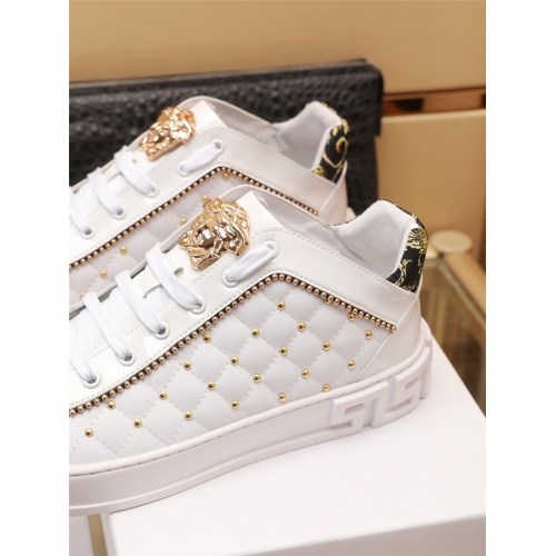Replica Versace Casual Shoes For Men #930775 $82.00 USD for Wholesale