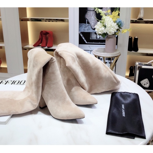 Replica Yves Saint Laurent Boots For Women #930925 $130.00 USD for Wholesale