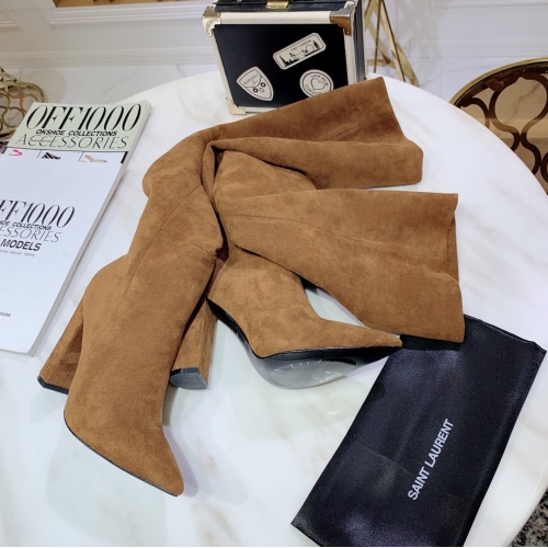 Replica Yves Saint Laurent Boots For Women #930929 $130.00 USD for Wholesale