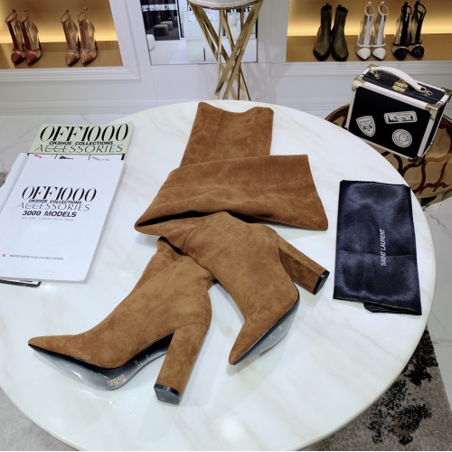 Replica Yves Saint Laurent Boots For Women #930929 $130.00 USD for Wholesale