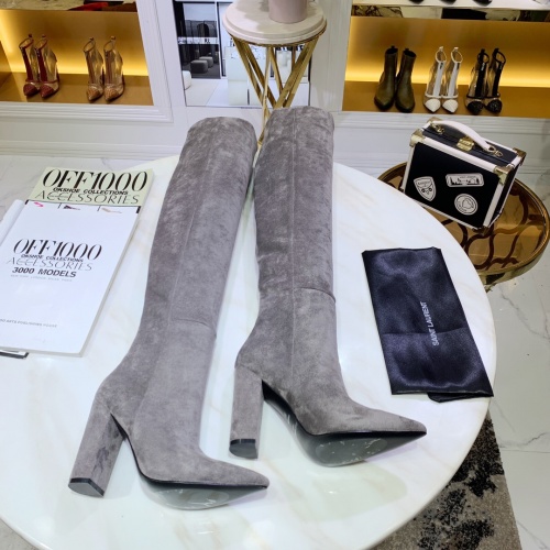 Replica Yves Saint Laurent Boots For Women #930930 $130.00 USD for Wholesale