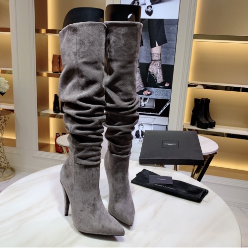 Replica Yves Saint Laurent Boots For Women #930932 $130.00 USD for Wholesale