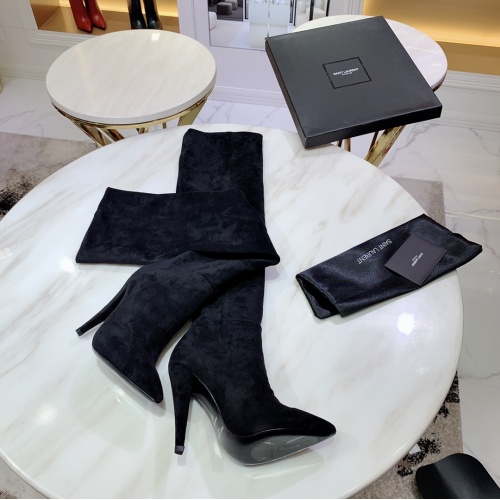 Replica Yves Saint Laurent Boots For Women #930934 $130.00 USD for Wholesale