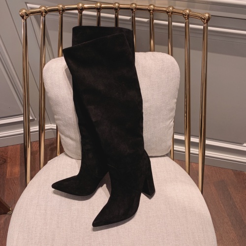 Replica Yves Saint Laurent Boots For Women #930935 $175.00 USD for Wholesale