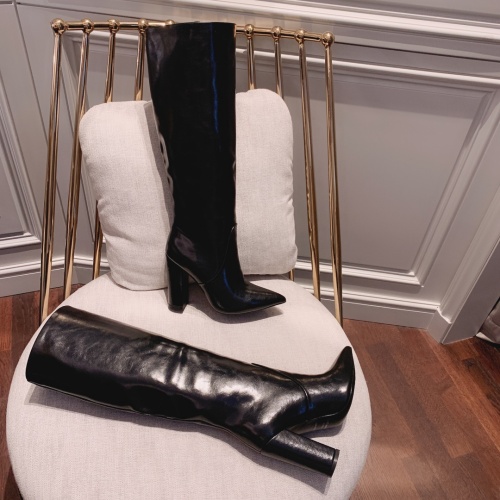 Replica Yves Saint Laurent Boots For Women #930937 $175.00 USD for Wholesale