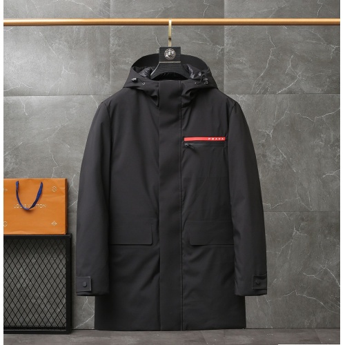 Prada Jackets Long Sleeved For Men #931073 $158.00 USD, Wholesale Replica Prada Coat &amp; Jackets