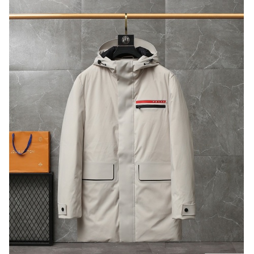 Prada Jackets Long Sleeved For Men #931074 $158.00 USD, Wholesale Replica Prada Coat &amp; Jackets