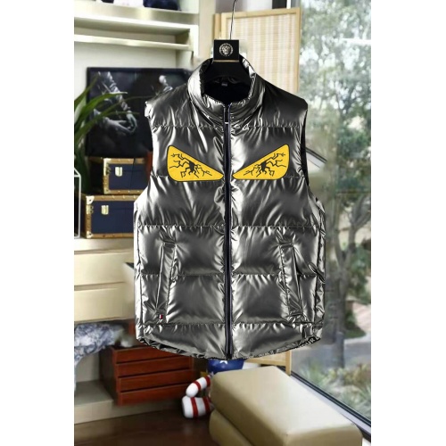 Fendi Down Feather Coat Sleeveless For Men #931145 $76.00 USD, Wholesale Replica Fendi Down Feather Coat