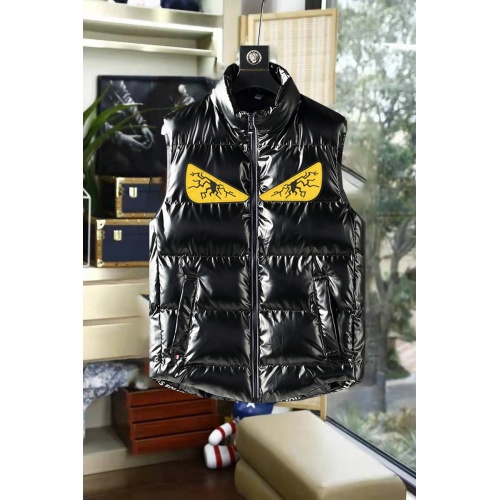 Fendi Down Feather Coat Sleeveless For Men #931146 $76.00 USD, Wholesale Replica Fendi Down Feather Coat