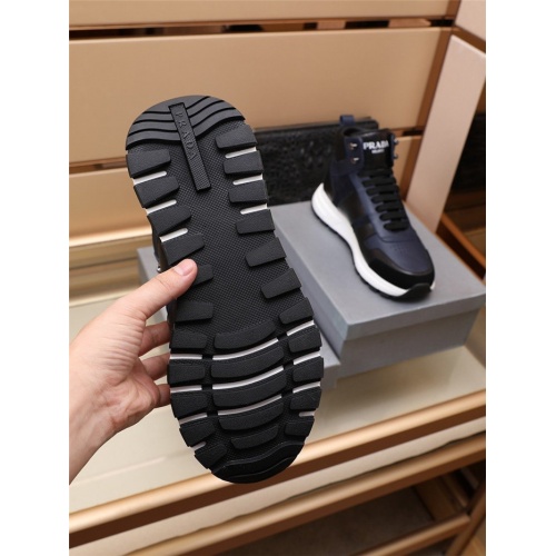 Replica Prada High Tops Shoes For Men #931242 $96.00 USD for Wholesale