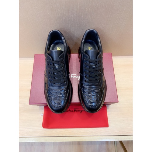 Replica Salvatore Ferragamo Casual Shoes For Men #931291 $108.00 USD for Wholesale