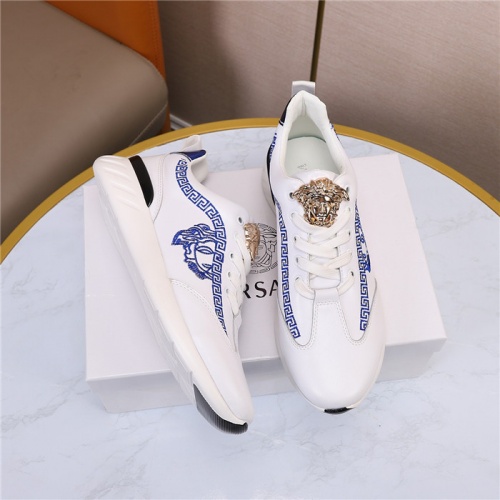 Replica Versace Casual Shoes For Men #931336 $76.00 USD for Wholesale