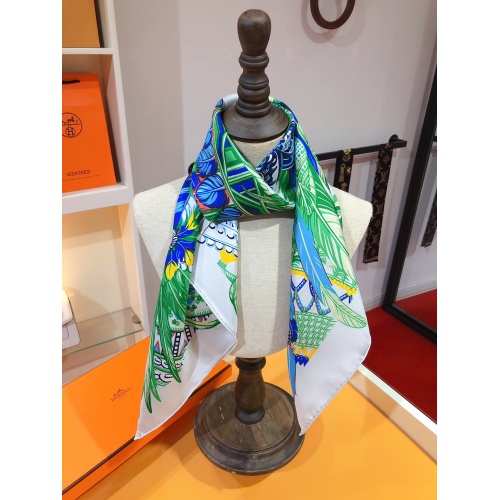 Replica Hermes Silk Scarf For Women #931702 $52.00 USD for Wholesale