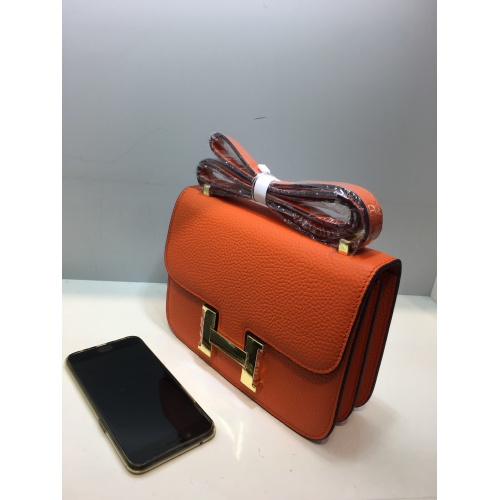 Replica Hermes AAA Quality Messenger Bags For Women #931738 $92.00 USD for Wholesale