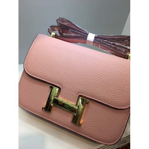 Replica Hermes AAA Quality Messenger Bags For Women #931739 $92.00 USD for Wholesale
