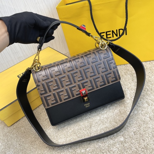 Fendi AAA Messenger Bags For Women #931936 $160.00 USD, Wholesale Replica Fendi AAA Messenger Bags