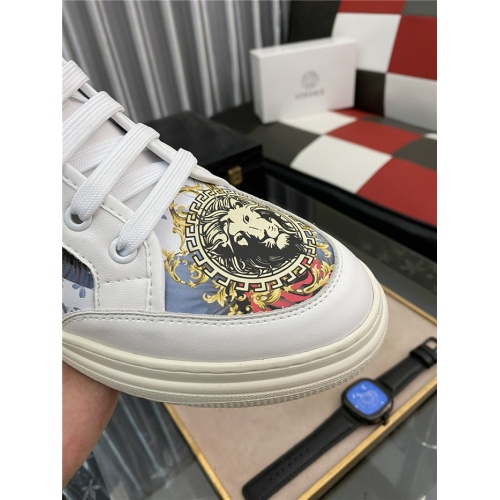 Replica Versace High Tops Shoes For Men #931998 $76.00 USD for Wholesale