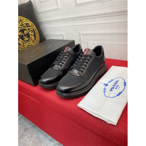 Replica Prada Casual Shoes For Men #932038 $108.00 USD for Wholesale