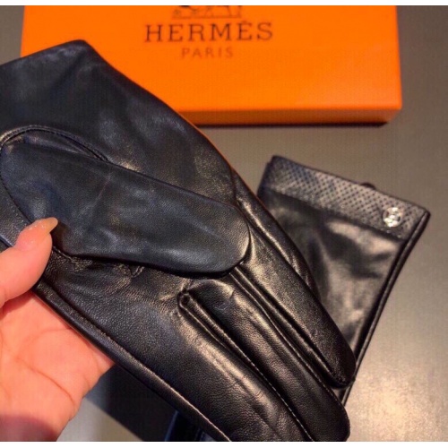 Replica Hermes Gloves For Women #932137 $52.00 USD for Wholesale