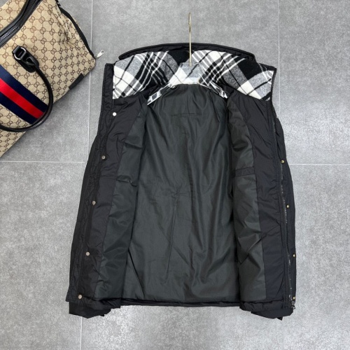 Replica Burberry Down Feather Coat Long Sleeved For Men #932160 $88.00 USD for Wholesale