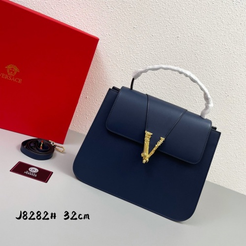 Versace AAA Quality Handbags For Women #932203 $130.00 USD, Wholesale Replica Versace AAA Quality Handbags