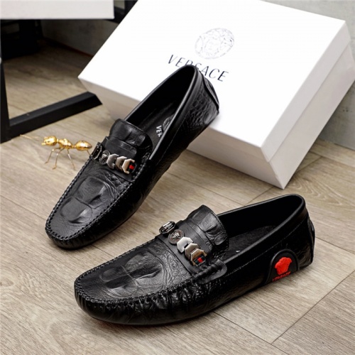 Versace Leather Shoes For Men #932247