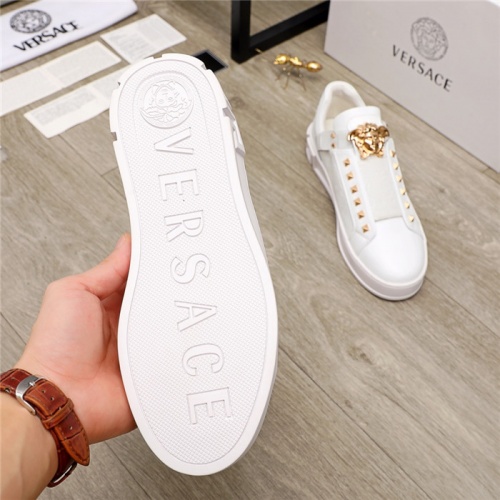 Replica Versace Casual Shoes For Men #932249 $72.00 USD for Wholesale