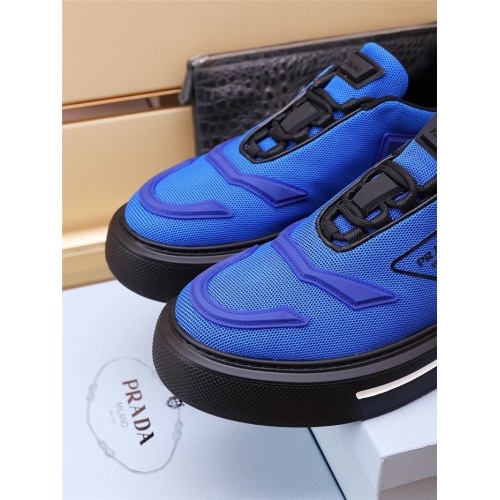Replica Prada Casual Shoes For Men #932407 $88.00 USD for Wholesale