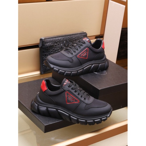 Replica Prada Casual Shoes For Men #932413 $88.00 USD for Wholesale
