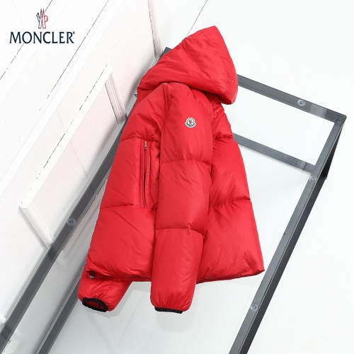 Replica Moncler Down Feather Coat Long Sleeved For Men #932487 $150.00 USD for Wholesale