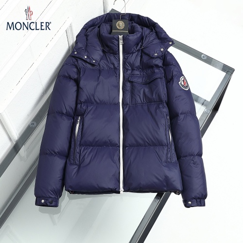 Moncler Down Feather Coat Long Sleeved For Men #932495 $150.00 USD, Wholesale Replica Moncler Down Feather Coat
