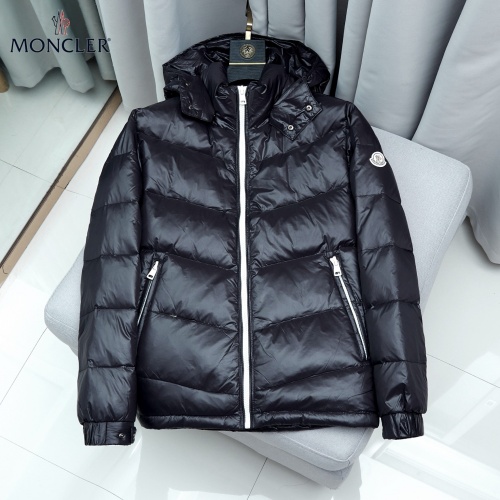 Moncler Down Feather Coat Long Sleeved For Men #932500 $160.00 USD, Wholesale Replica Moncler Down Feather Coat