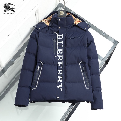 Burberry Down Feather Coat Long Sleeved For Men #932503 $165.00 USD, Wholesale Replica Burberry Down Feather Coat