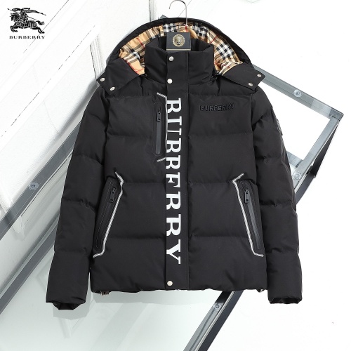 Burberry Down Feather Coat Long Sleeved For Men #932504 $165.00 USD, Wholesale Replica Burberry Down Feather Coat