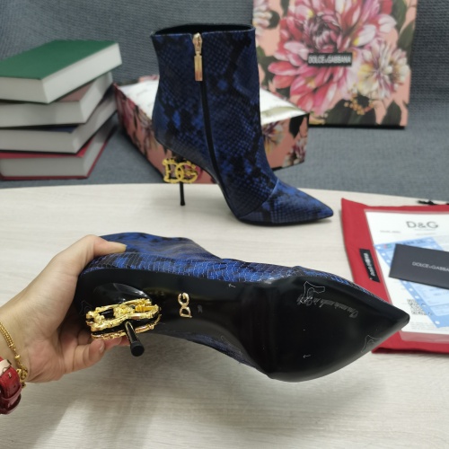 Replica Dolce & Gabbana D&G Boots For Women #932620 $165.00 USD for Wholesale