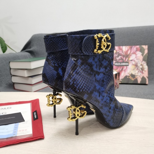 Replica Dolce & Gabbana D&G Boots For Women #932634 $172.00 USD for Wholesale