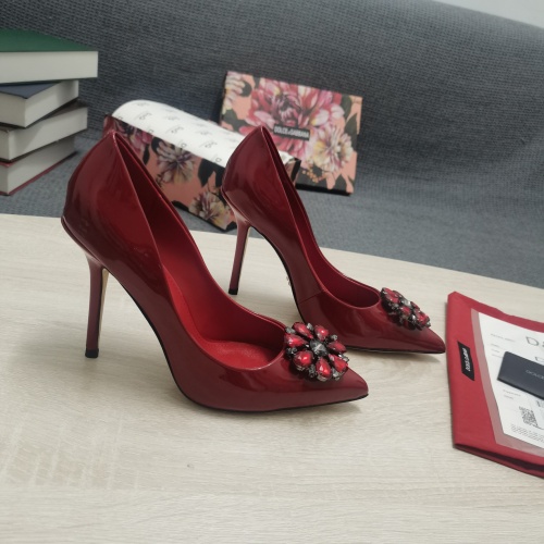 Dolce & Gabbana D&G High-Heeled Shoes For Women #932658