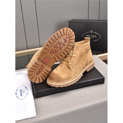 Replica Prada Boots For Men #932682 $85.00 USD for Wholesale