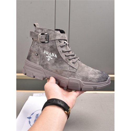 Replica Prada Boots For Men #932685 $88.00 USD for Wholesale